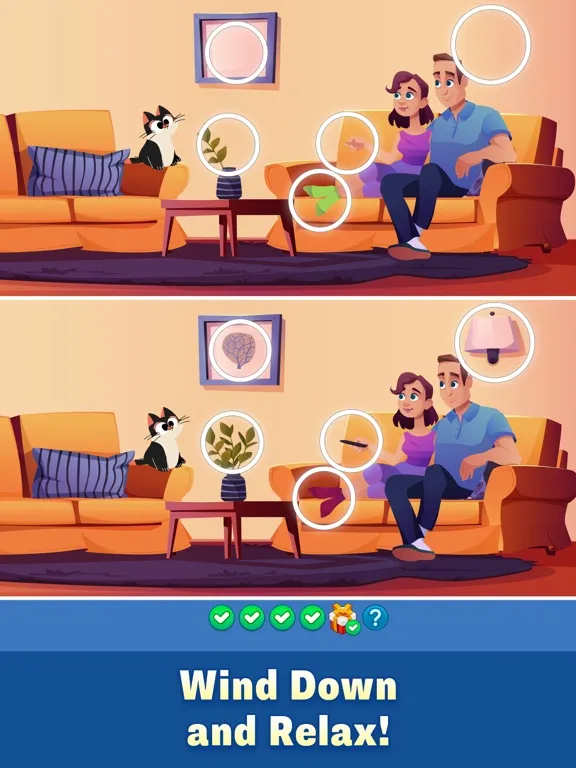 Capturas de pantalla de Find Fun Difference: Spot it! iPad 