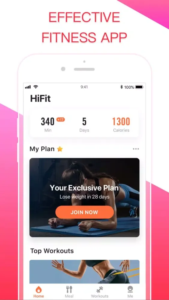 HiFit - Workout Fit Plan应用截图