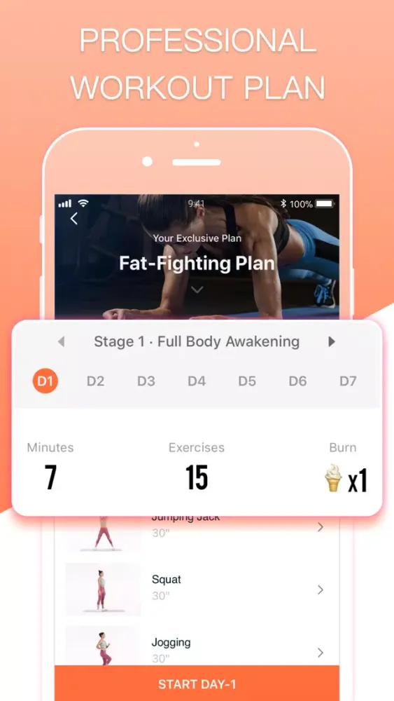 HiFit - Workout Fit Plan应用截图