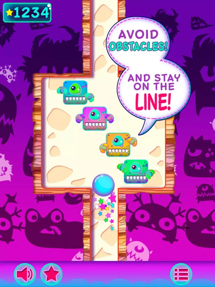 Скриншоты Follow Magic Line – Hold and Run Free iPad 