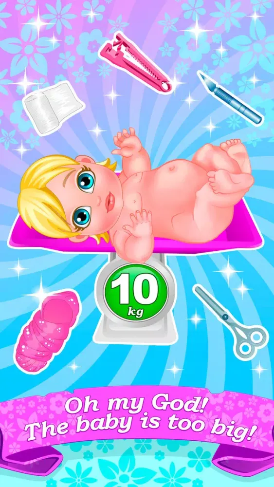Huge Kid Caesarean Birth in Hospital Free应用截图