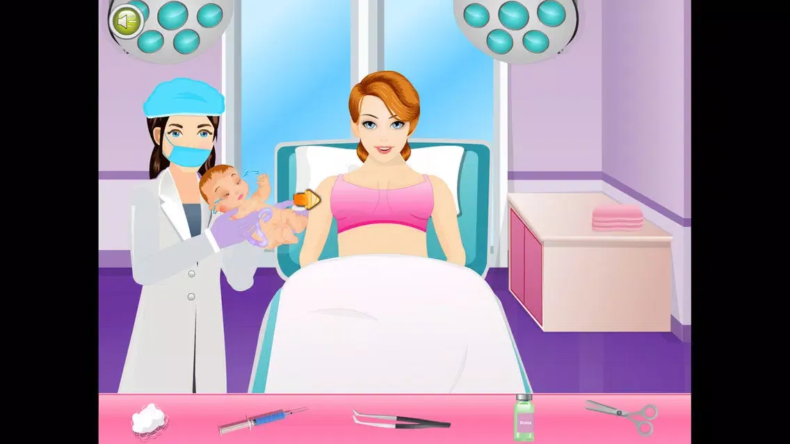 Tangkapan layar Give a Birth to Baby Girl