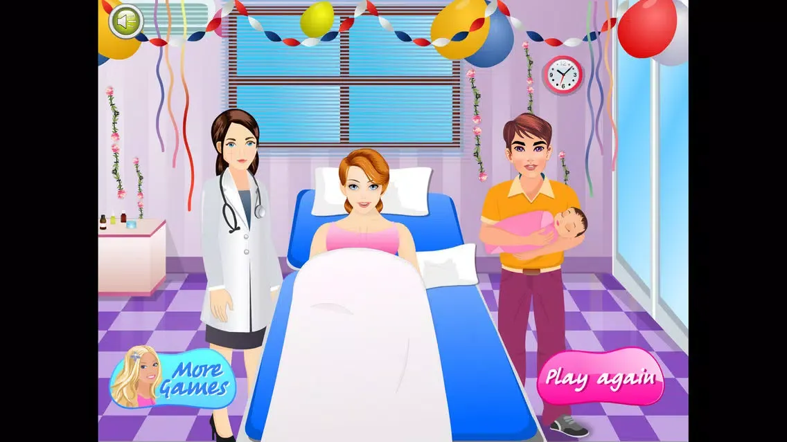 Tangkapan layar Give a Birth to Baby Girl