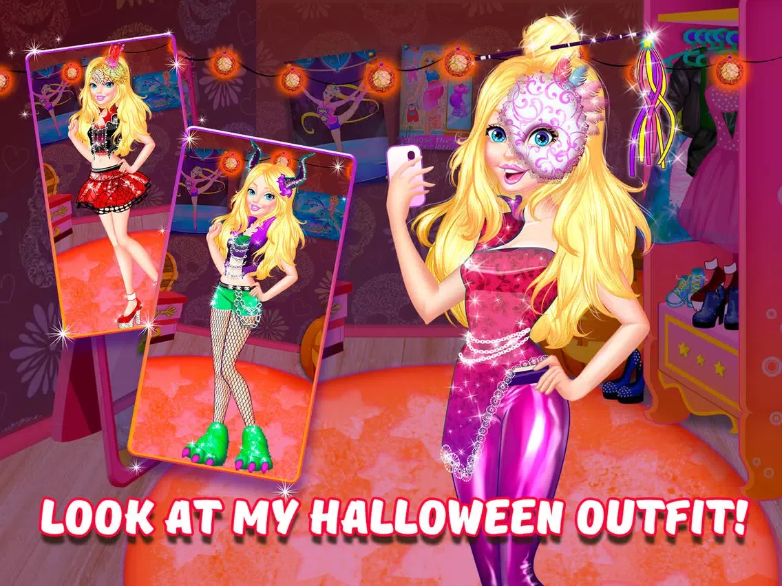 Halloween Costume Pyjama Party Free iPad  Screenshots