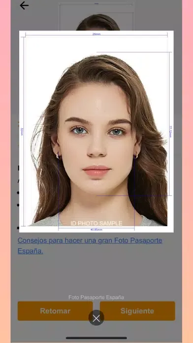 Foto DNI y Pasaporte 스크린샷
