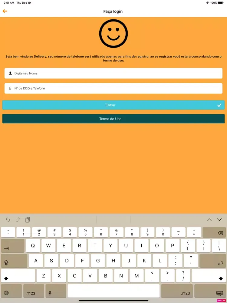 Dukka- Delivery de Comida iPad 应用截图