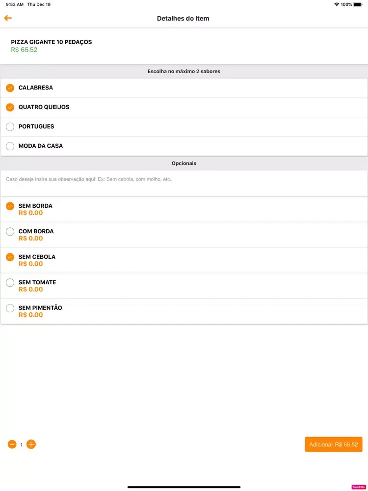 Dukka- Delivery de Comida iPad 应用截图