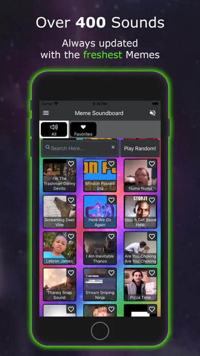 Скриншоты Meme Soundboard ™