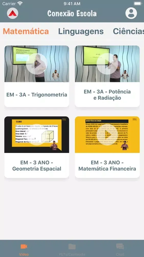 ภาพหน้าจอของ Conexão Escola MG