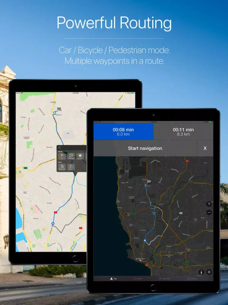Ảnh chụp màn hình của Barbados Offline Navigation iPad 
