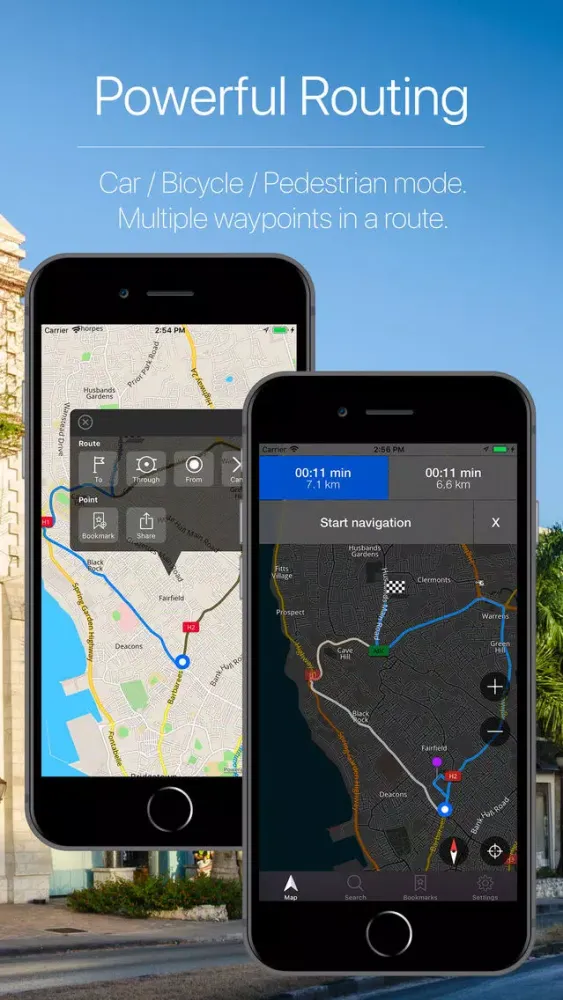 Ảnh chụp màn hình của Barbados Offline Navigation