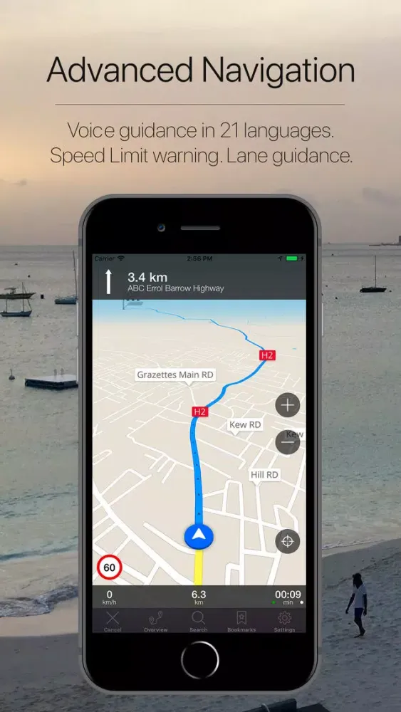 Ảnh chụp màn hình của Barbados Offline Navigation