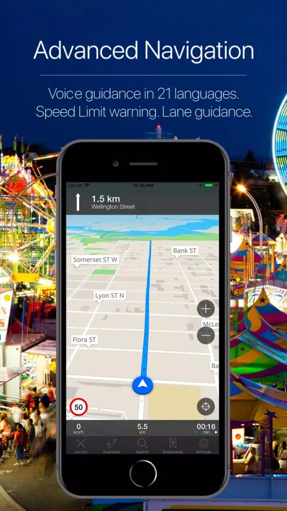 Capturas de tela do Canada Offline Navigator