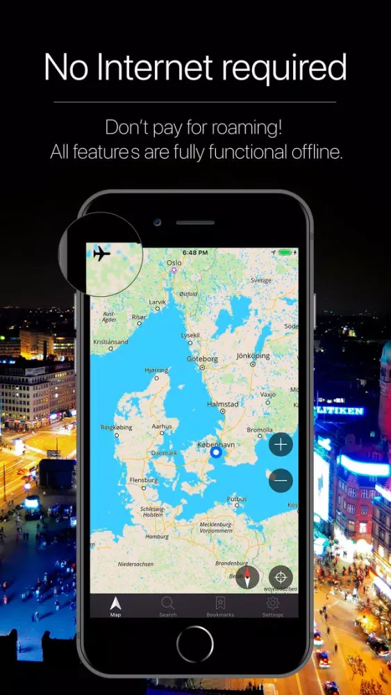 Скриншоты Denmark Offline Navigation