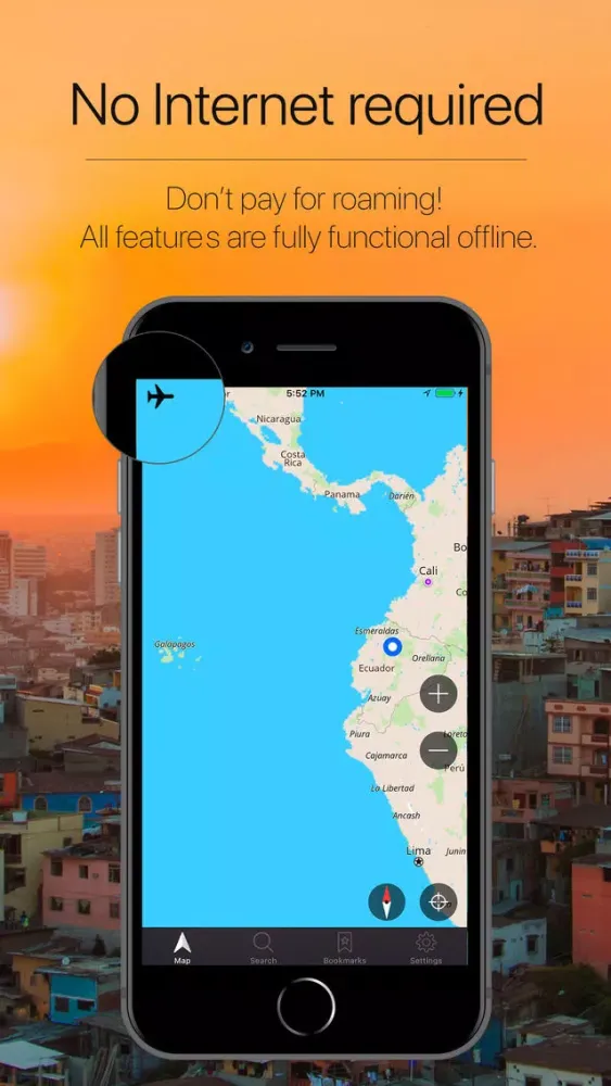 Screenshot di Ecuador Offline Navigation
