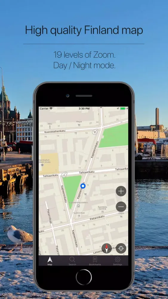 Tangkapan layar Finland Offline Navigation