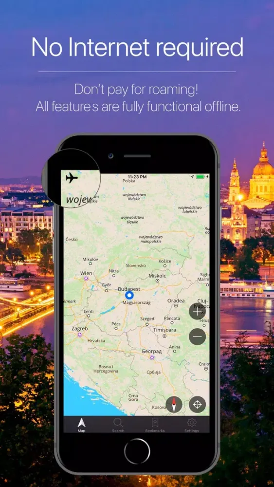 Hungary Offline Navigation स्क्रीनशॉट