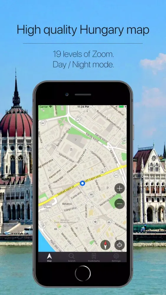 Hungary Offline Navigation स्क्रीनशॉट