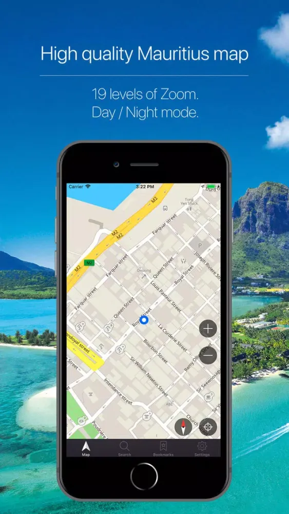 Zrzuty ekranu Mauritius Offline Navigation