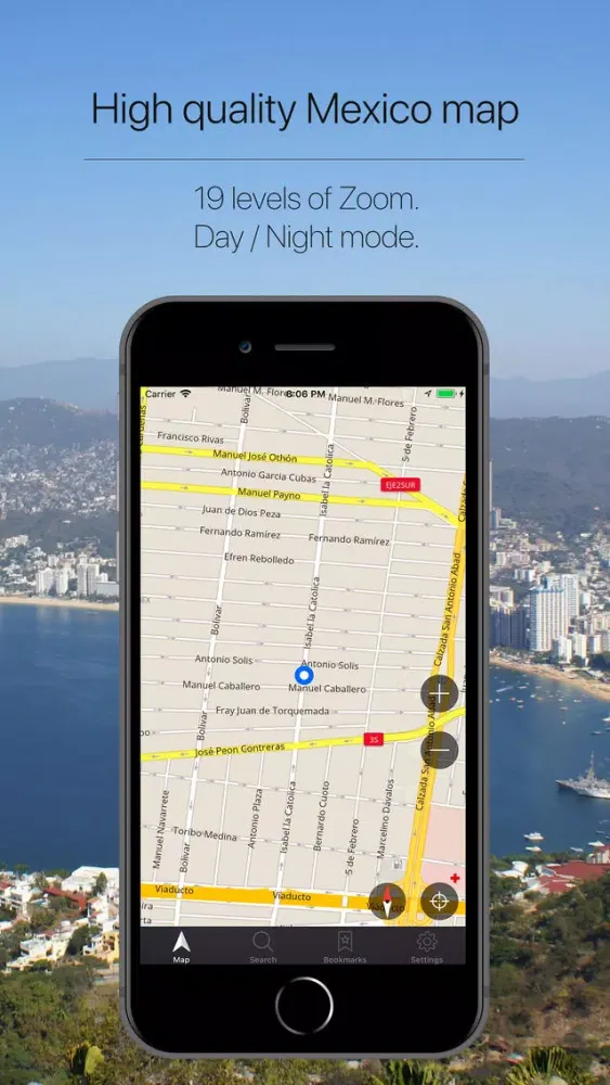 ภาพหน้าจอของ Mexico Offline Navigation