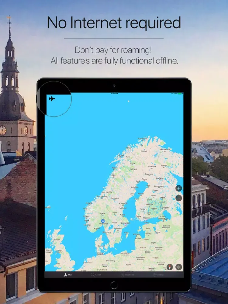 Norway Offline Navigation iPad 应用截图