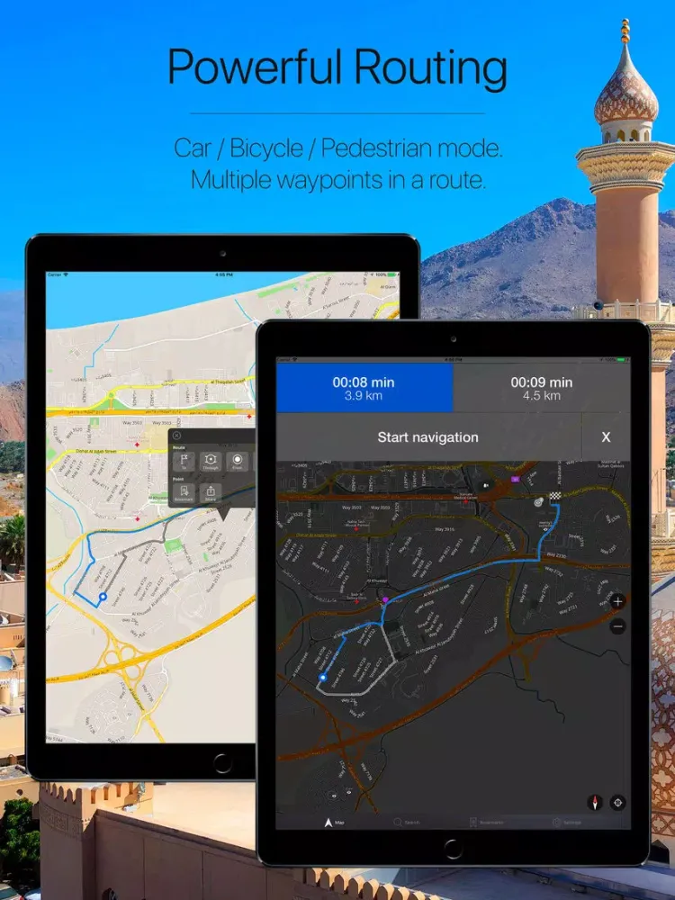صور Oman Offline Navigation iPad 