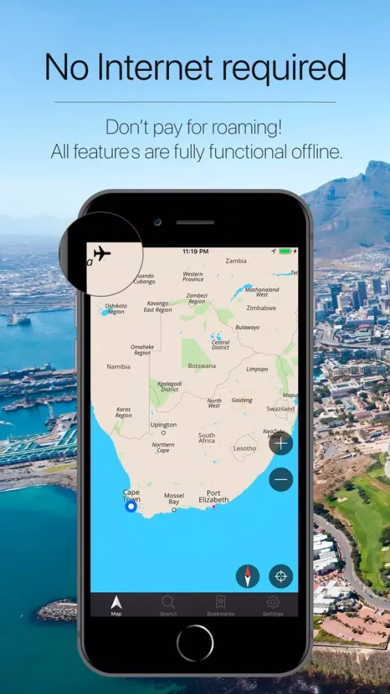 Capturas de tela do South Africa Navigation