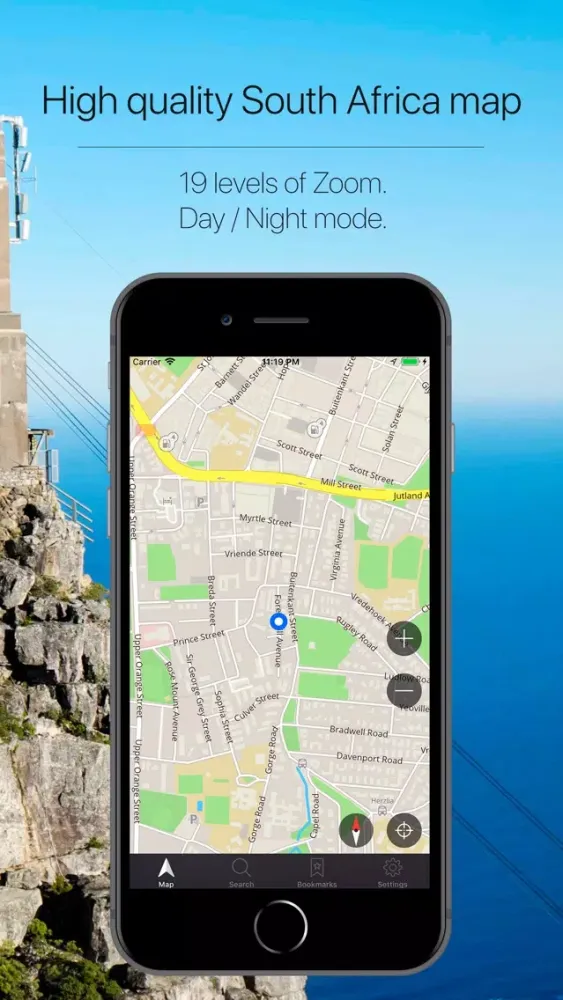 Capturas de tela do South Africa Navigation