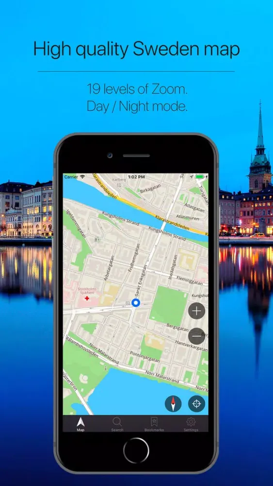 Скриншоты Sweden Offline Navigation