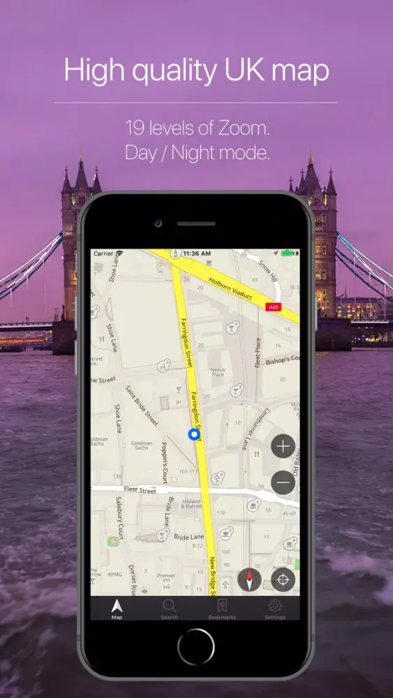 Capturas de pantalla de UK Offline Navigation