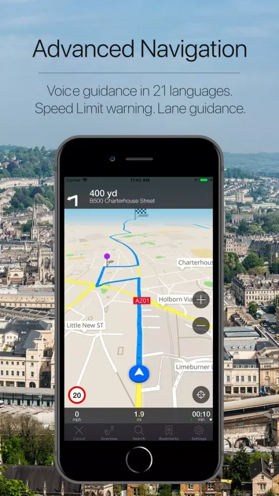 Capturas de pantalla de UK Offline Navigation