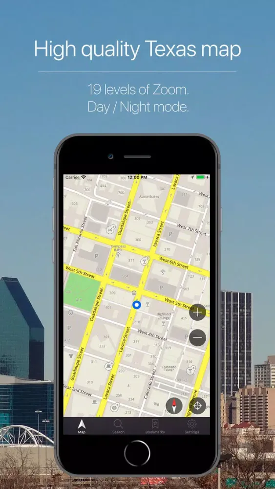 Скриншоты Texas, USA Offline Navigation