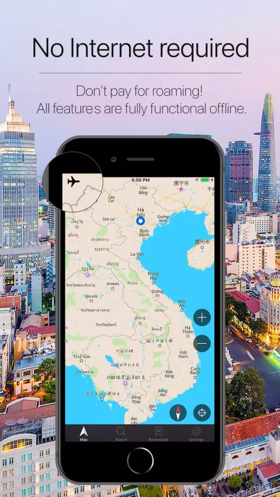 Capturas de tela do Vietnam Offline Navigation