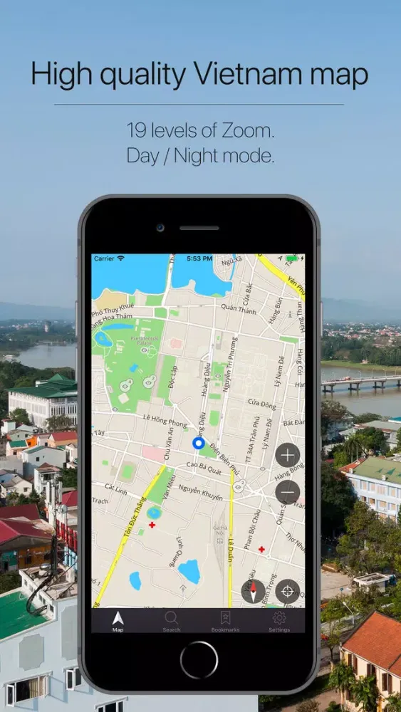 Capturas de tela do Vietnam Offline Navigation