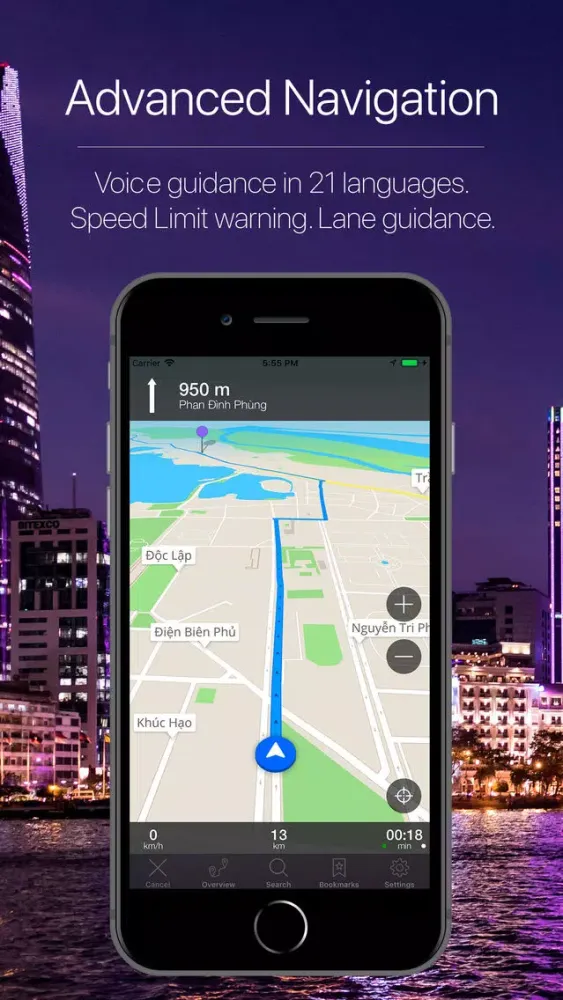 Capturas de tela do Vietnam Offline Navigation