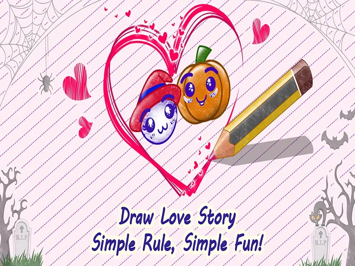 Love Story : Draw Physics Line iPad سکرین شاٹس