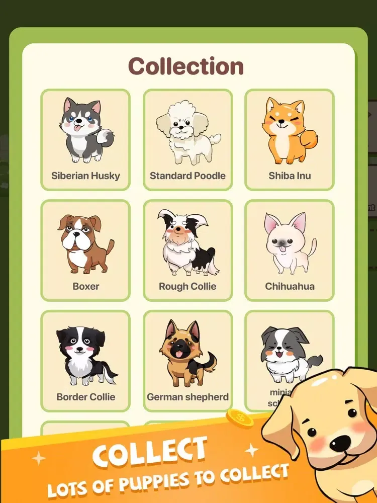 تصاویر Puppy Town - Merge & Win iPad