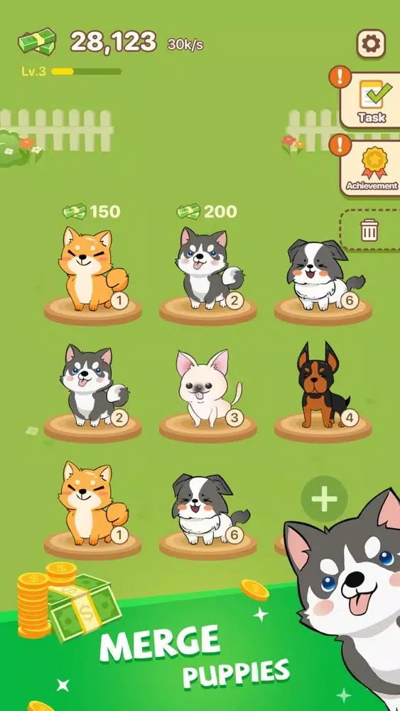 تصاویر Puppy Town - Merge & Win