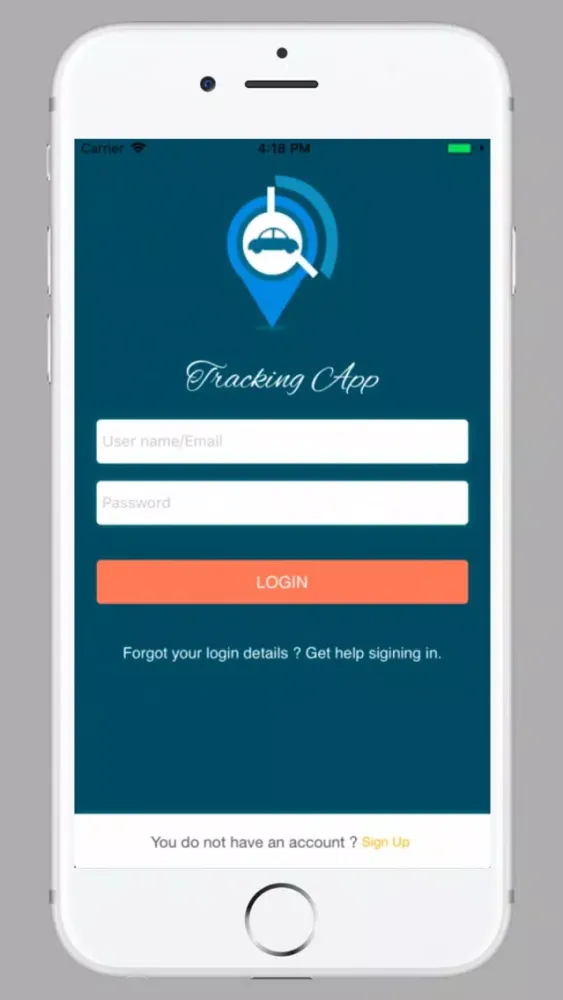Tangkapan skrin TruckTracking2