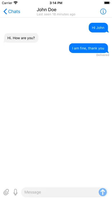 SkyChat Messenger Screenshots