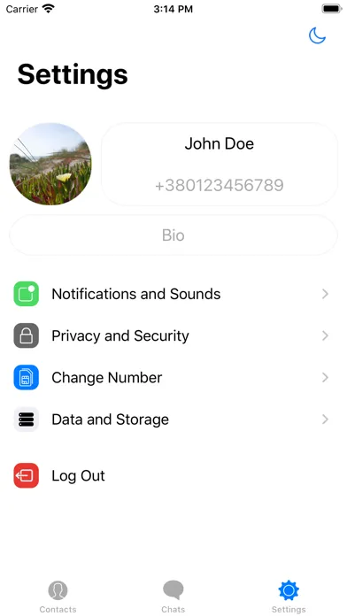 SkyChat Messenger Screenshots