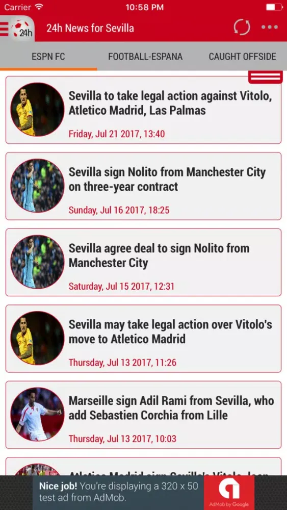 صور 24h News for Sevilla FC