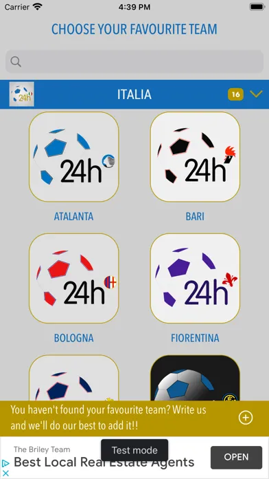 Calcio 24h Screenshots