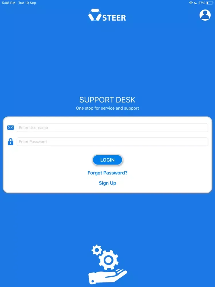 ภาพหน้าจอของ STEER: Ticketing Tool iPad 