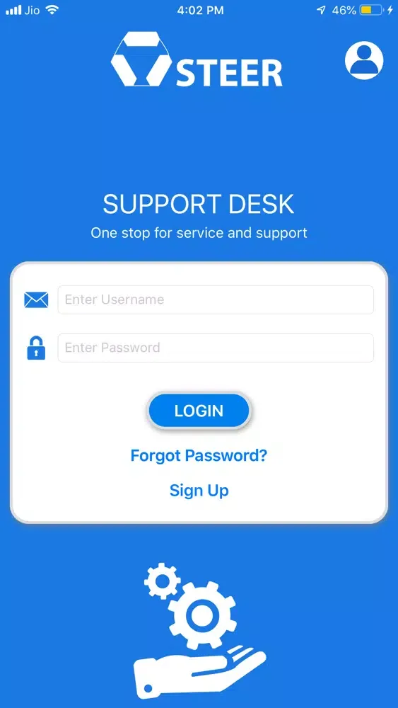 ภาพหน้าจอของ STEER: Ticketing Tool