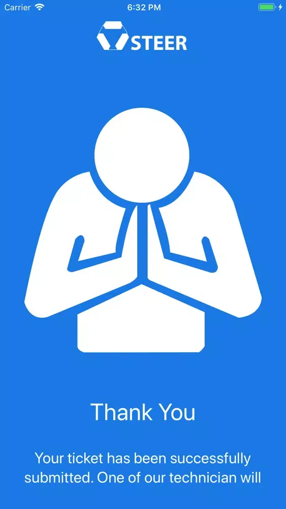 ภาพหน้าจอของ STEER: Ticketing Tool