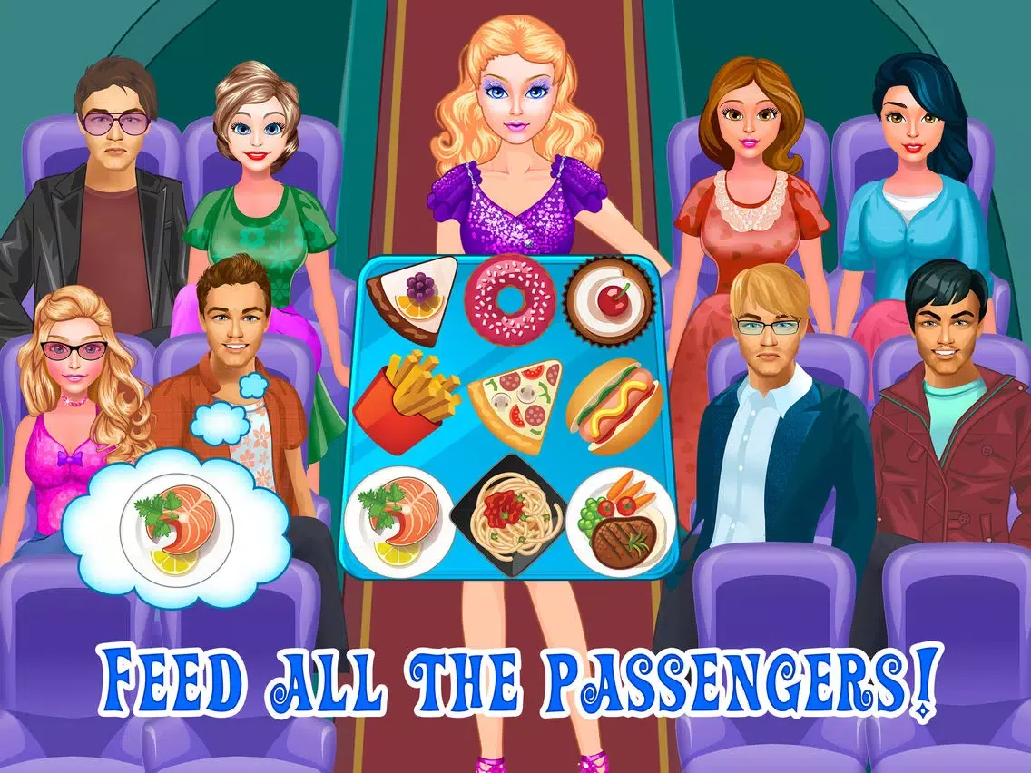 Скриншоты Welcome on Board: Stewardess Adventure Free iPad 