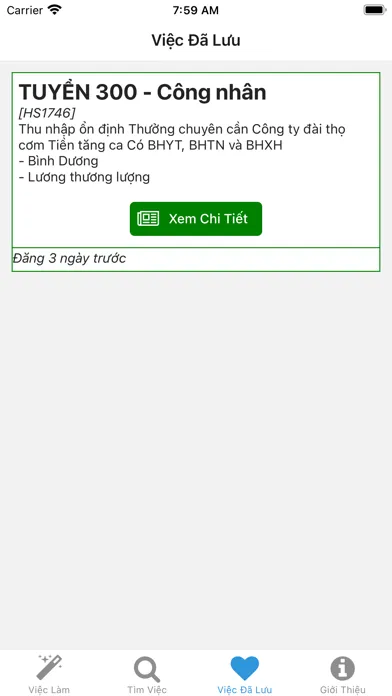 Tìm Việc Làm Phổ Thông Screenshots