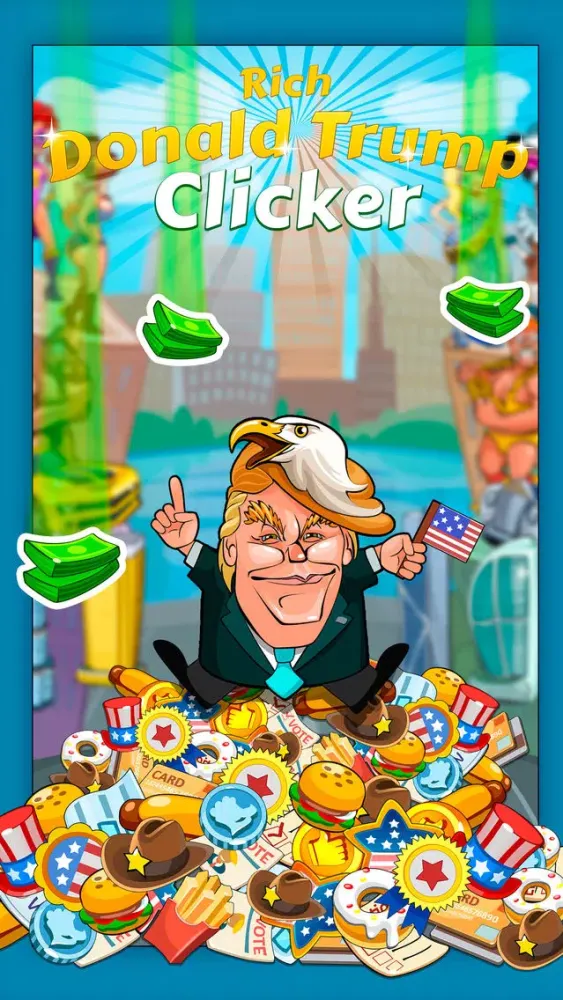 Rich Donald Trump Clicker Free应用截图