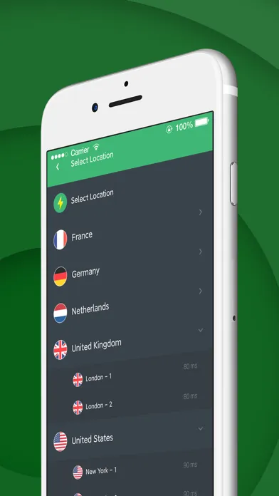 Tangkapan layar Master Lite - Proxy Server
